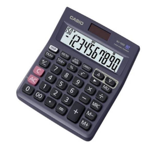 

Kalkulator Casio/calculator desktop Casio MJ-100D/chek& correct#original