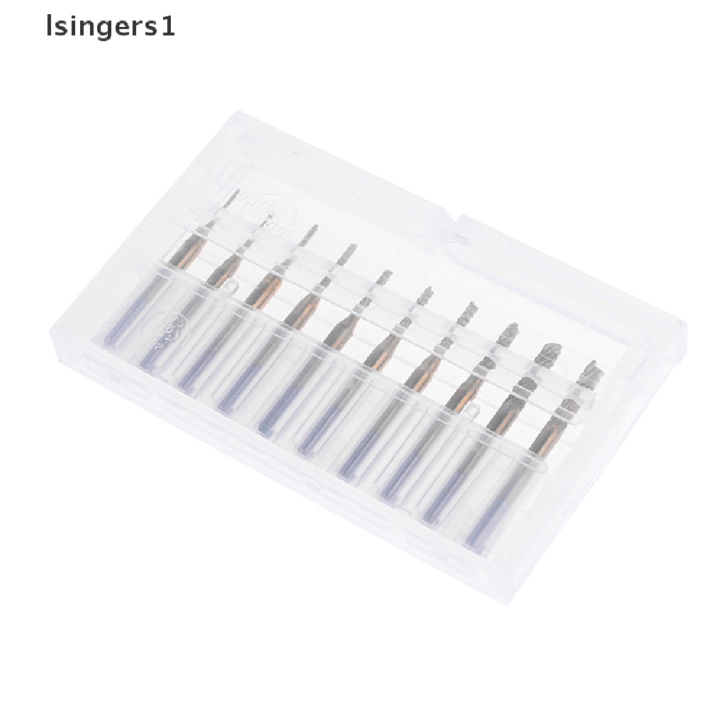 (lsingers1) 10pcs / Set Mata Bor PCB CNC 1 / 8 &quot;0.8-3.175mm