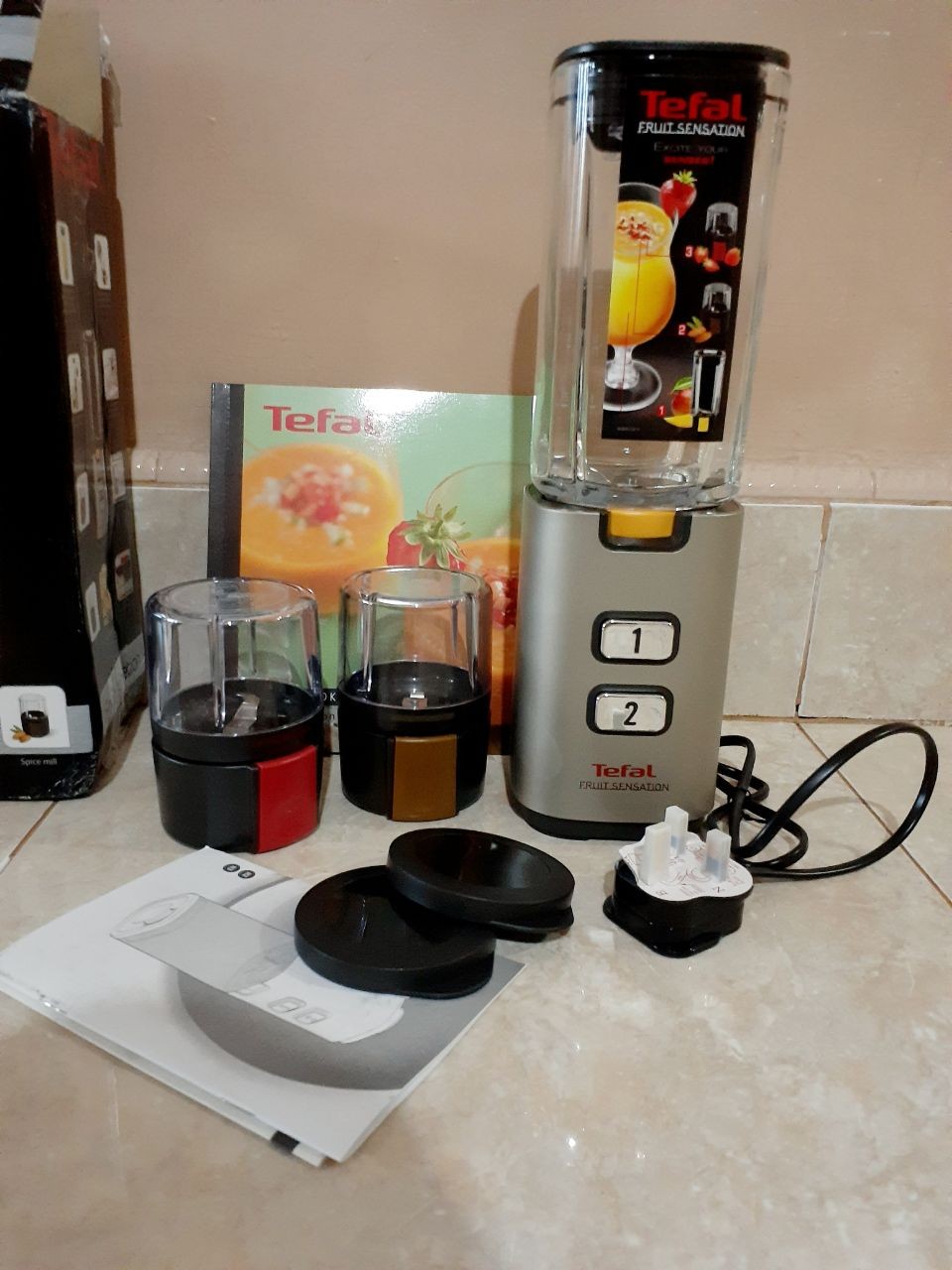 Tefal Click & Taste Mini Blender Ffruit Sensation BL142A | Shopee Indonesia