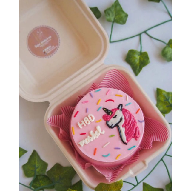 BENTO CAKE/ KOREA LUNCH BOX/ LETTERING CAKE/ TART MINI