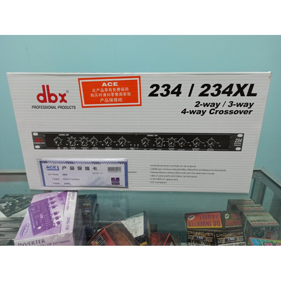 Crossover DBX 234 XL DBX 234XL 2/3/4WAY PROFESIONAL NEW