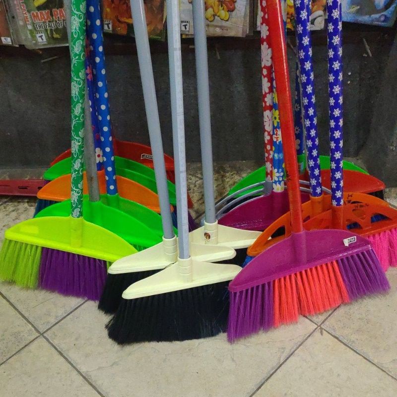 [Cuci Gudang] Sapu Nylon Plastik murah bagus sapu rumah sapu lantai