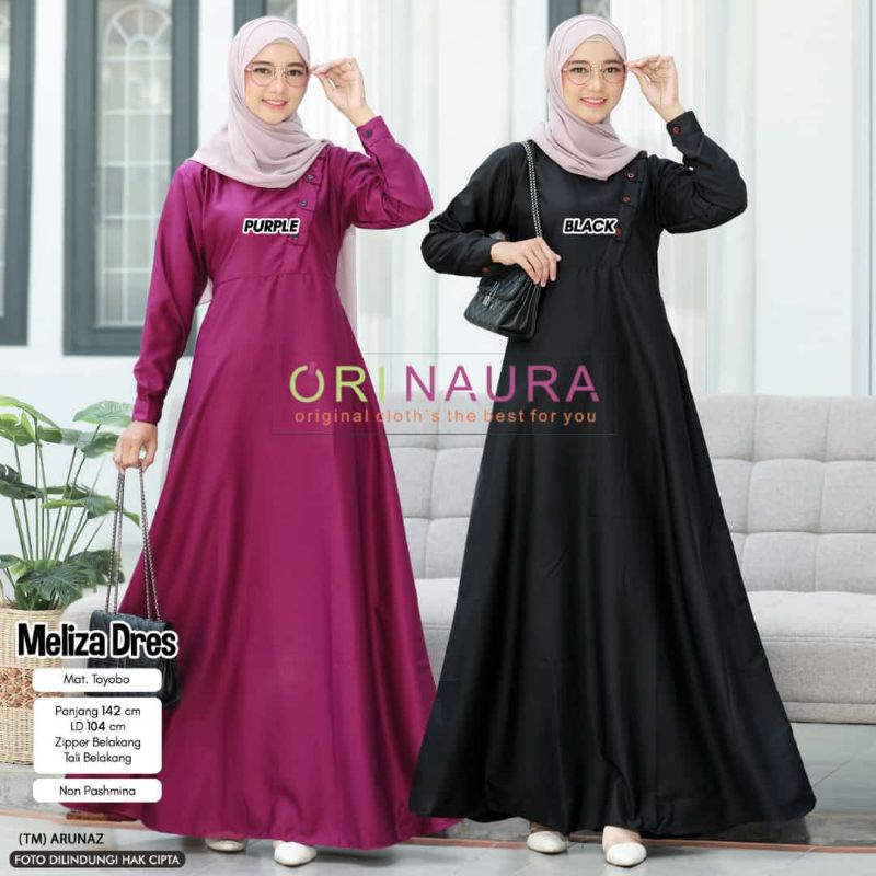 Dress wanita muslim meliza ori naura