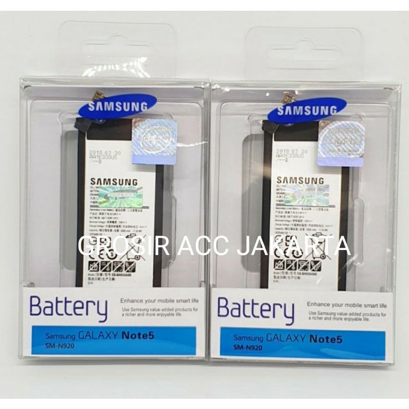 BATERE BATERAI BATTERY BATRE SAMSUNG GALAXY NOTE 5 N9200 BATERAI SAMSUNG NOTE 5 ORIGINAL SAMSUNG