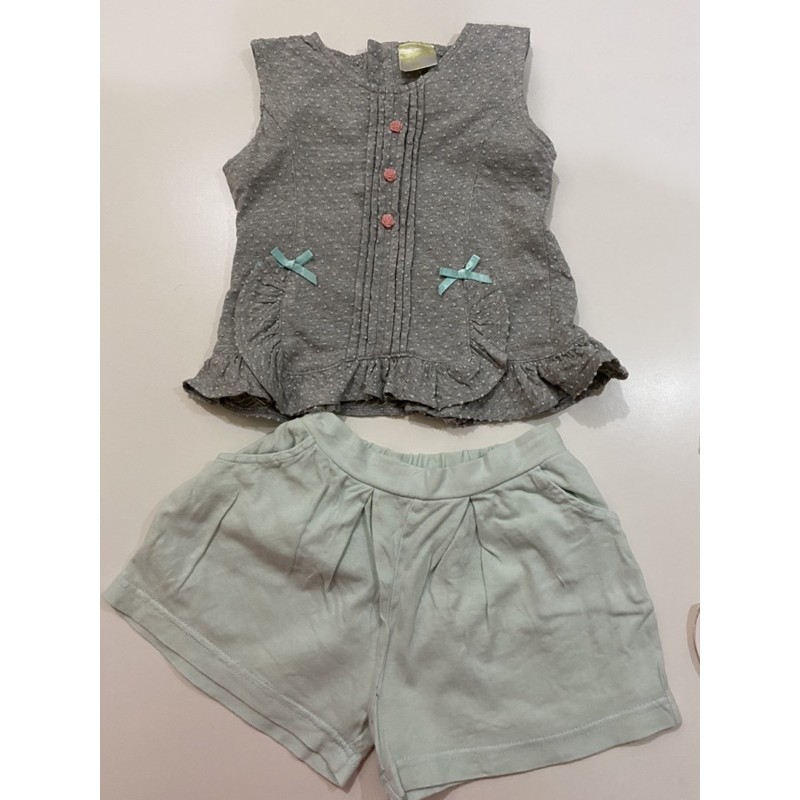 Baju Set Anak Merek Eyka preloved