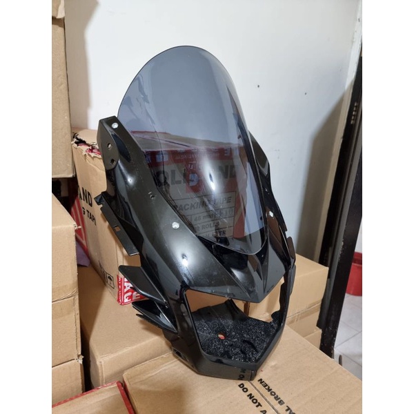 VISOR NINJA RR NEW WINDAHILED NINJA RR NEW TEBAL 3 MILI JENONG