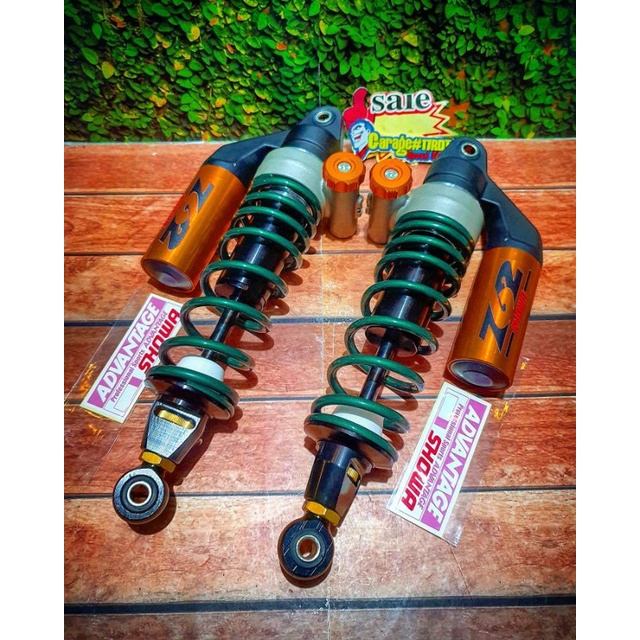 Shockbreaker Showa Advantage CNC Stell Klik Tabung Atas Ukuran 340Mm Bebek Wave 125 RX King Dll.