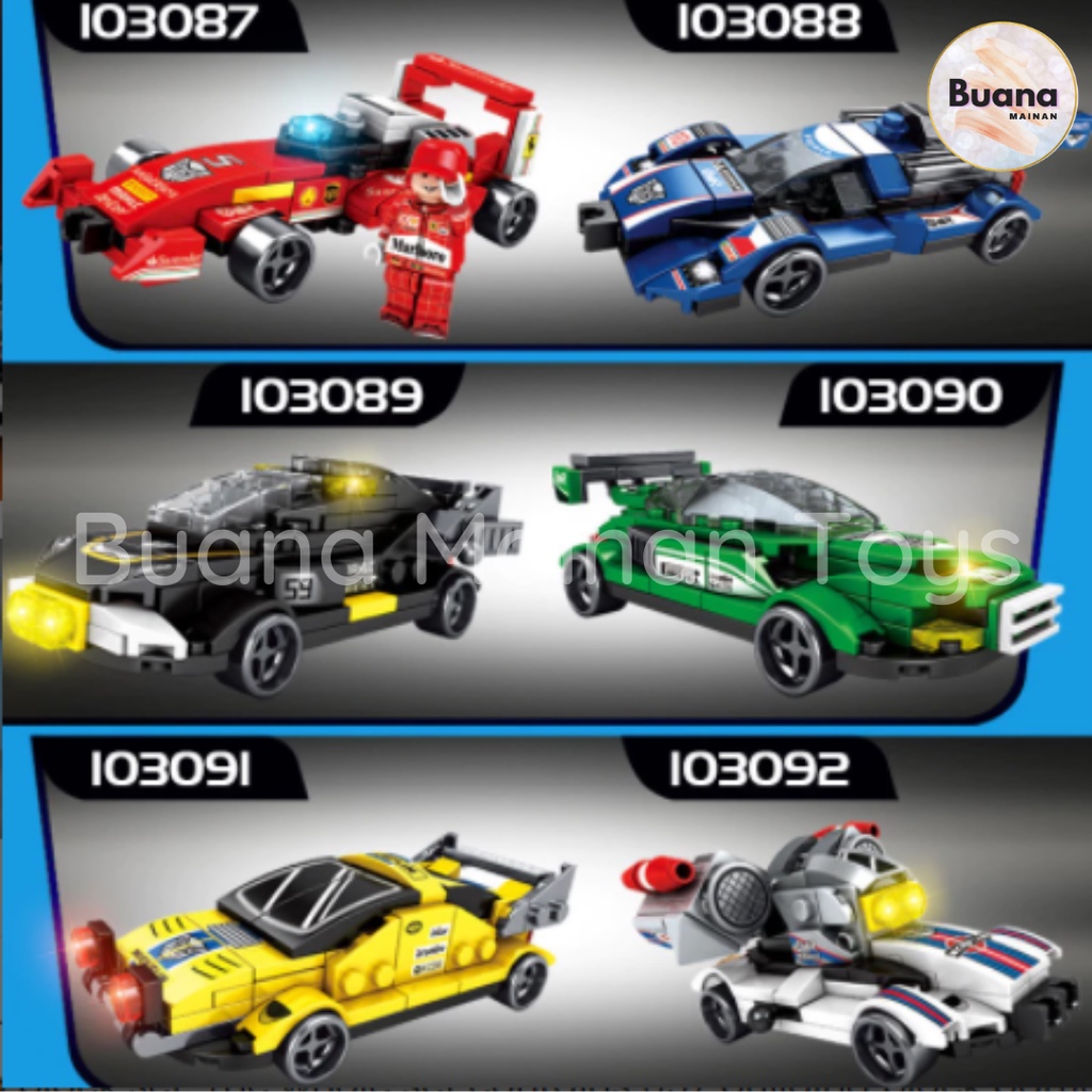 BRICKS SEMBO MECHA OF STEEL COMBINE SET 103087 BRICK MAINAN EDUKASI ANAK BLOCK AUTOBOT ROBOT