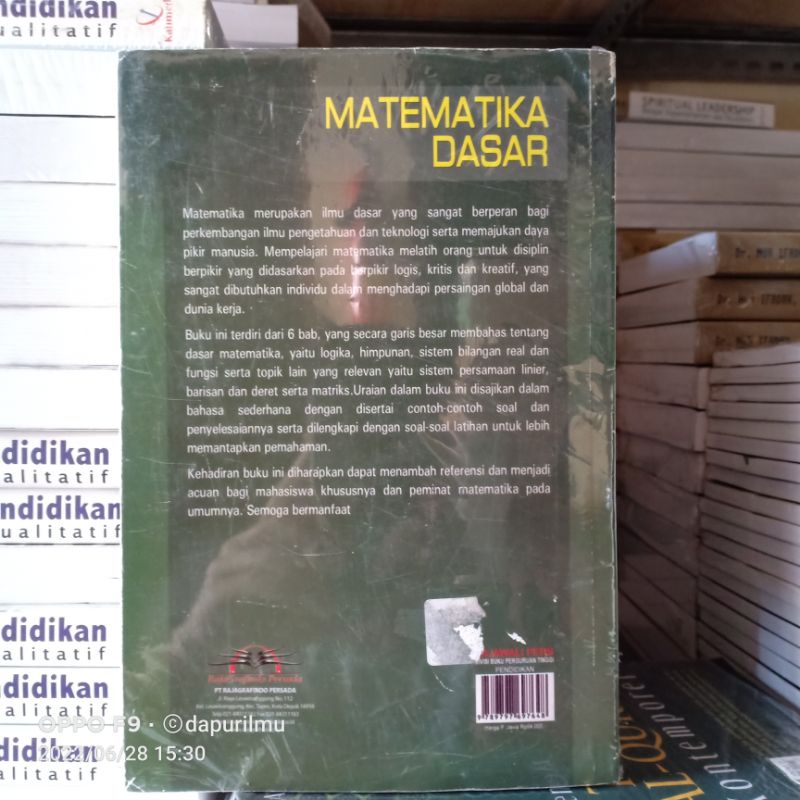 Buku Original: Matematika Dasar ( MATEMATIKA DASAR )-1