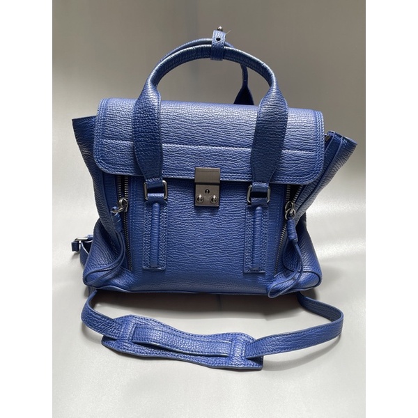 3.1 Phillip Lim Pashli Medium Satchel in Blue | Tas Branded Bekas | Preloved