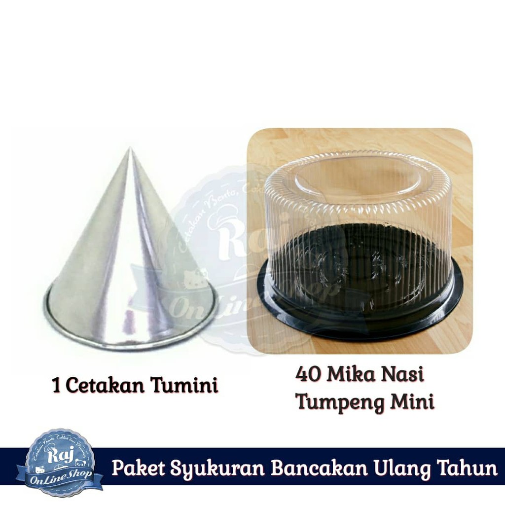 Paket Ulang Tahun Cetakan Tumini Plus 40 Mika Tumpeng Mini Paket Ulang Tahun Cetakan Tumini Plus 40 Mika Tumpeng Mini