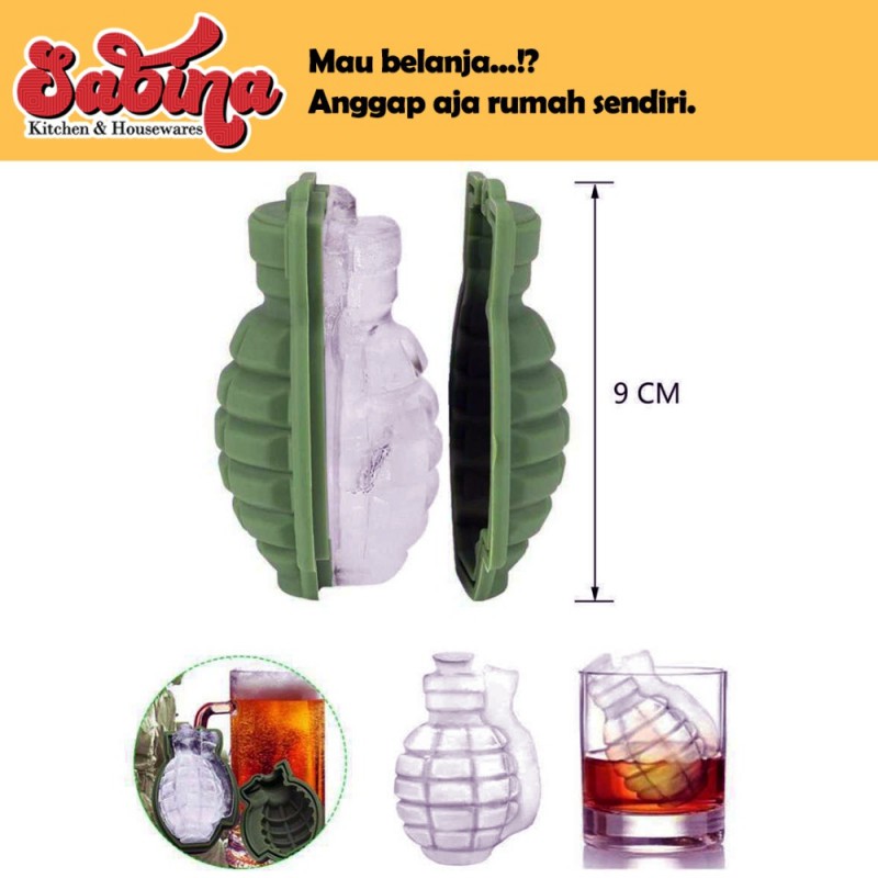 Cetakan Es Batu Silikon Winzwon Ice Cube Tray Mold Model Granat