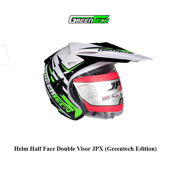 Helm Half Face JPX Greentech Edition