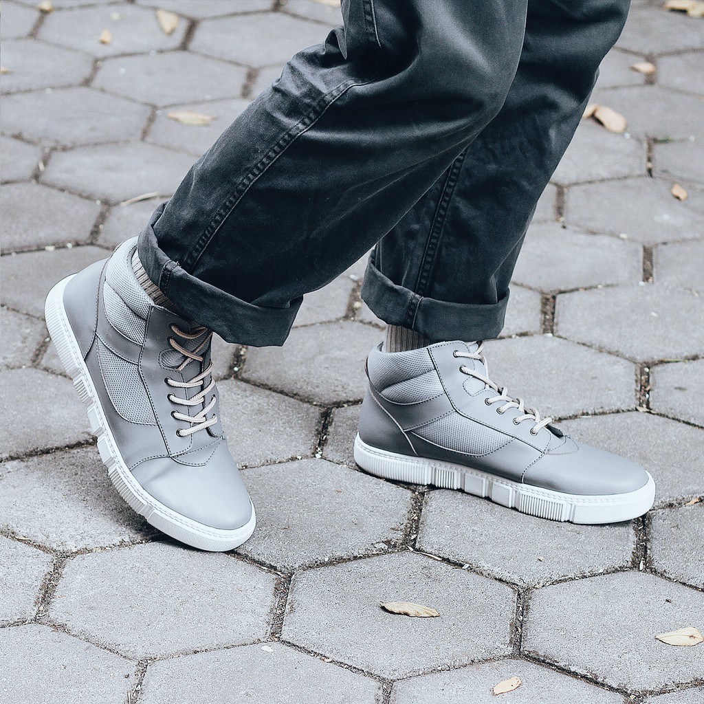 MORGUE GREY |FORIND x Lvnatica| Sepatu Boots Sneakers Pria/Cowok/Men - Boot Original Footwear