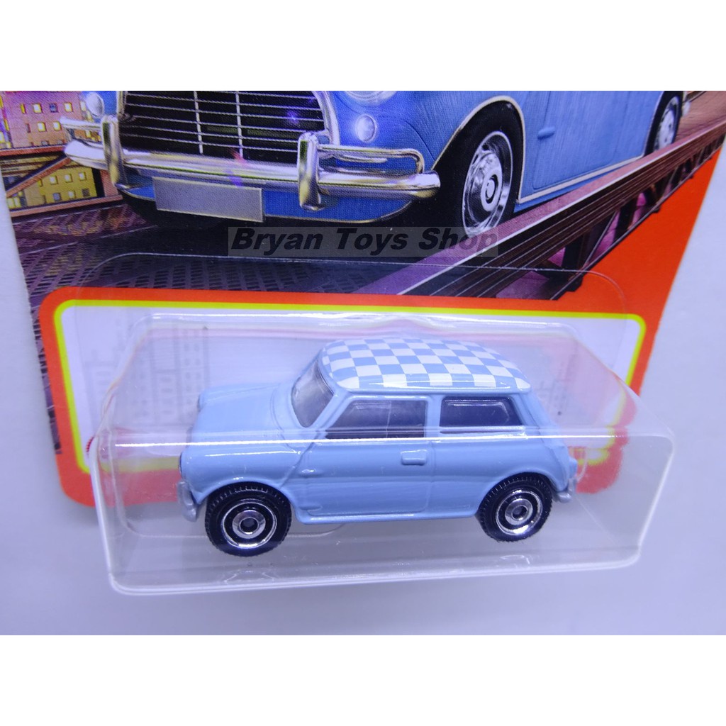 Matchbox 1964 Austin Mini Cooper Biru