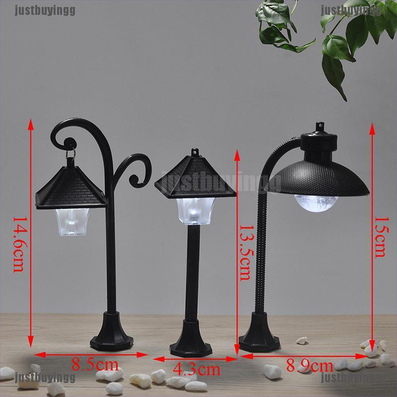 JB✪ 1pc street lights craft figurine garden ornament miniature fairy garden decor