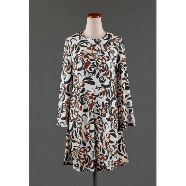 Dress white vintage 18346