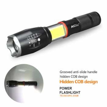 Paket Senter LED TaffLED Torch Cree XM-L T6 8000 Lumens E17 CNS