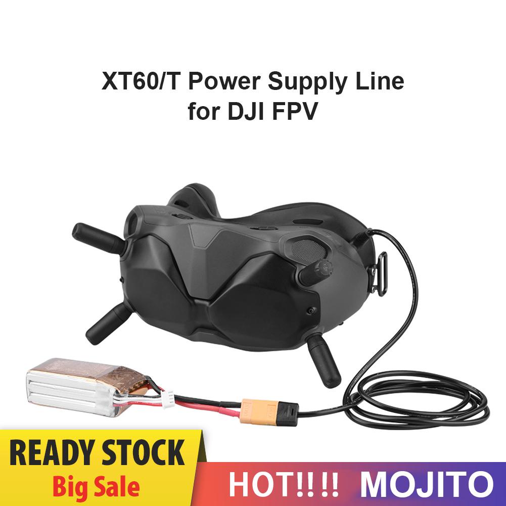 Kabel Power Xt60 Male To Dc Male Panjang 4ft Untuk Kacamata Fpv Dji