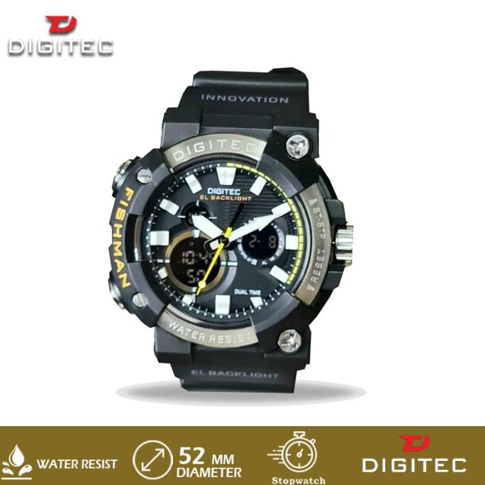 Jam Tangan Pria Digitec DA2150T DA-2150T BKYL-4B