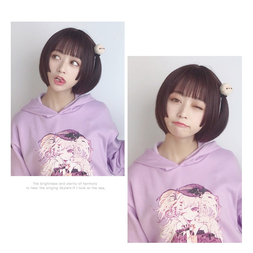 WDA-32 wig rambut palsu cosplay korea japan daily pendek bob