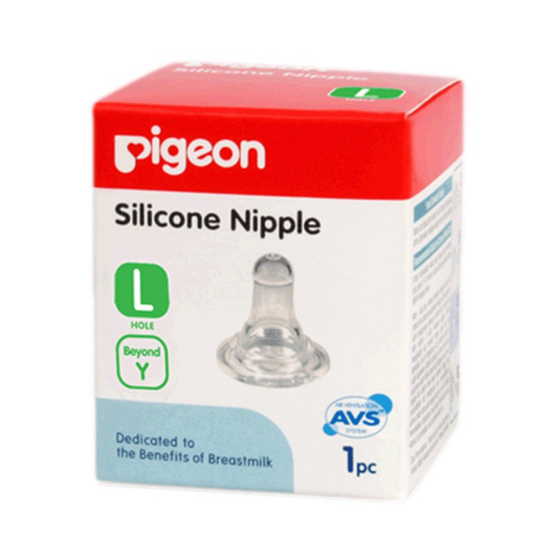 PIGEON Silicone Nipple Isi 1Pcs