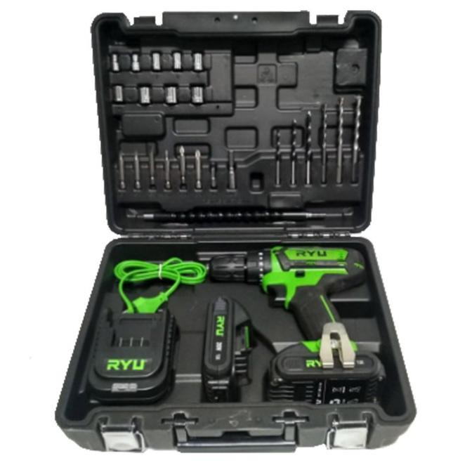 RYU - TEKIRO 20 VOLT CORDLESS DRILL - RCI20V BOR BATERAI TEMBOK IMPACT EXCLUSIVE