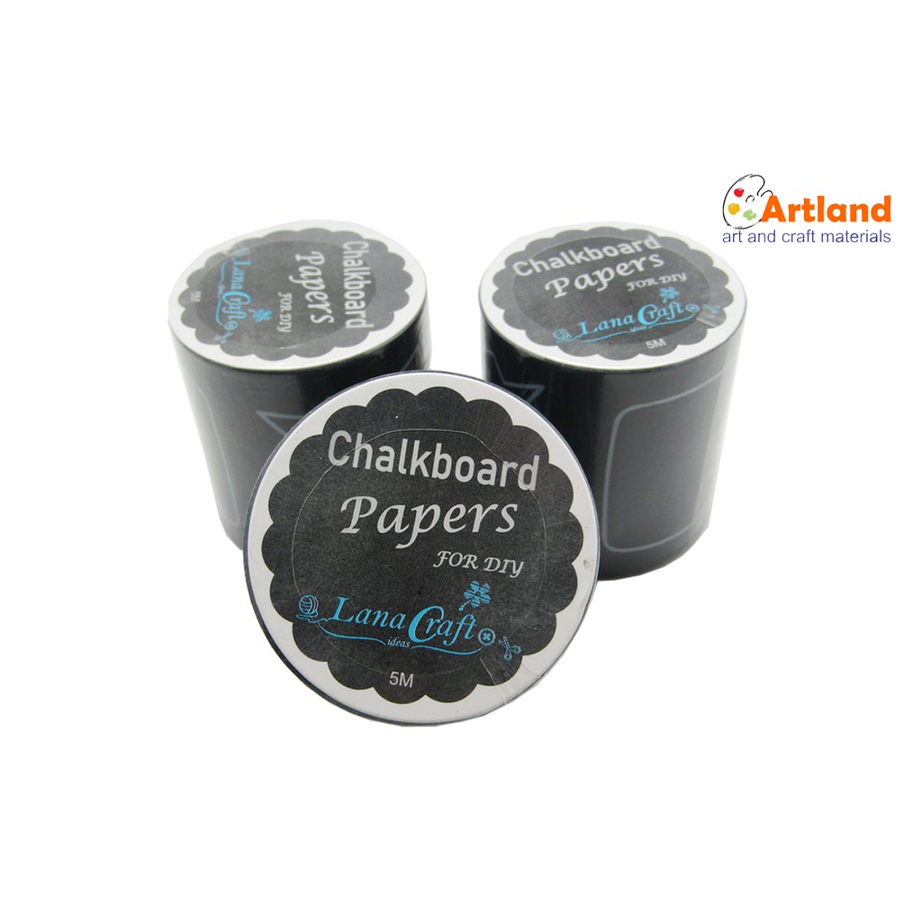 

Lana craft chalkboard tape motif 50mmx5m