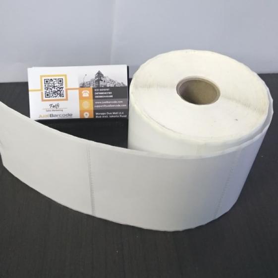 

☁ LABEL BARE 85 X 90 (1 LINE) KERTAS STICKER LABEL SEMICOATED 85x90 ➩