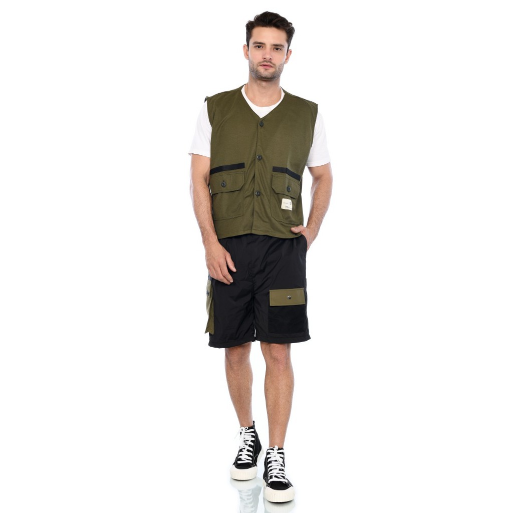 JAVAJONES Vest Denali Olive| Rompi Pria Wanita