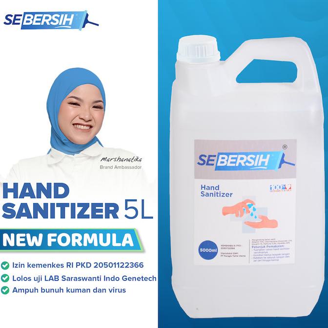 Hand Sanitizer SEBERSIH 5 Liter Food Grade Antiseptic