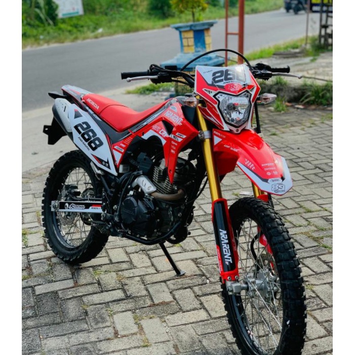 Decal Crf Warna Merah Putih Full Body Terbaru