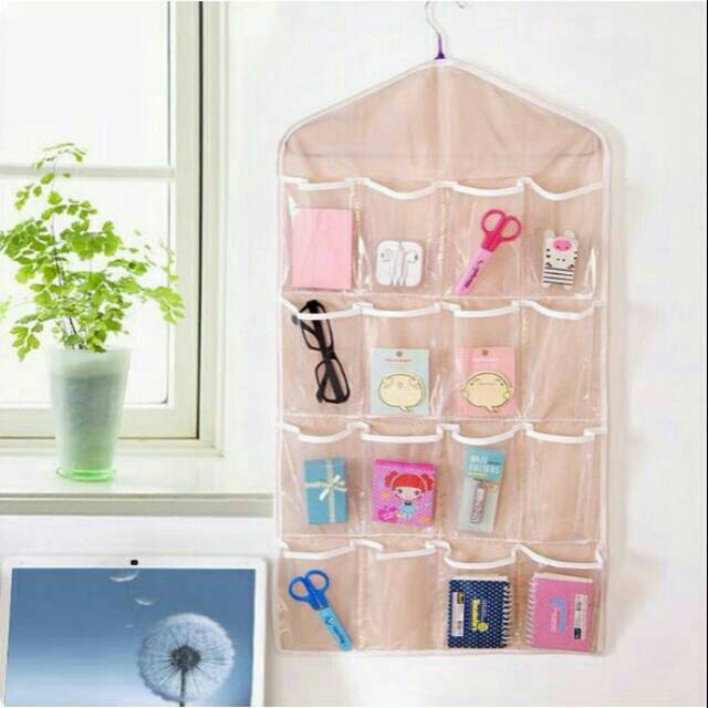 IRC 053 - Storage Bag Gantung 16 Kantong Hanger