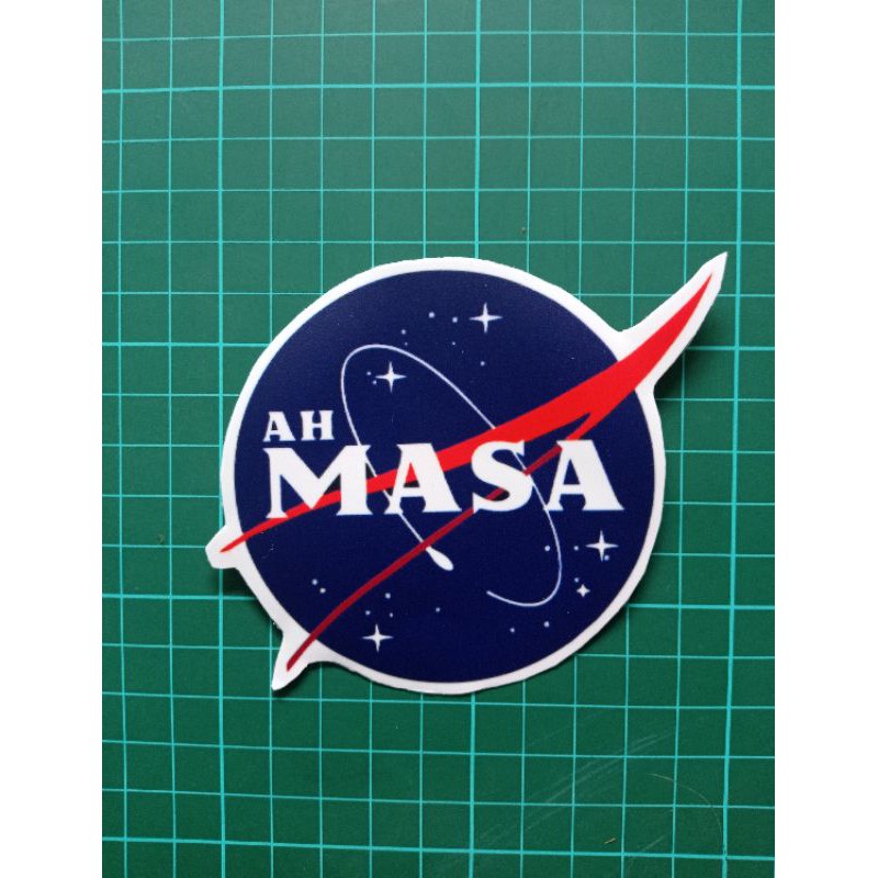 

stiker nasa ah masa sticker