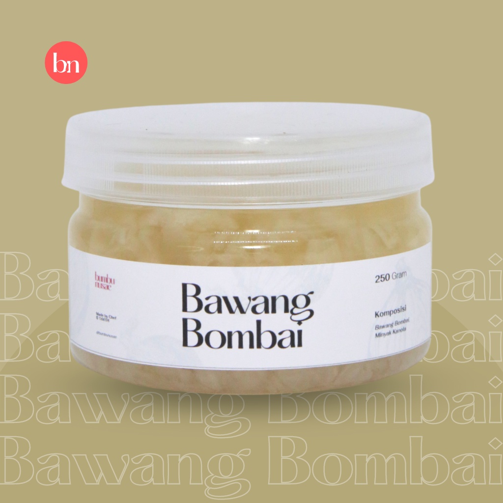 

Bumbu Nusae Bawang Bombai Cincang dalam Minyak Canola 250 g