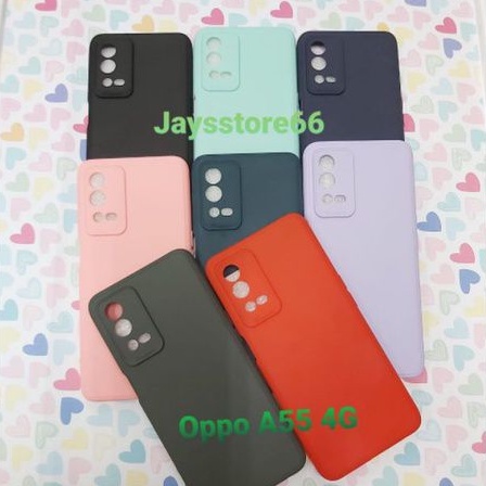 Silikon TPU Macaron Warna Warni Oppo A55 4G