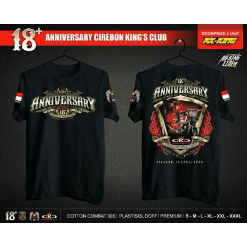 Kaos Rx King Anniversary CKC Cirebon Original Resmi