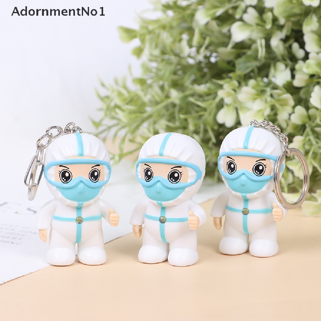 (AdornmentNo1) Gantungan Kunci Bentuk Staff Humanoid Untuk Souvenir Thanksgiving