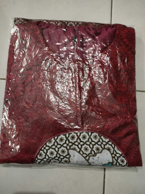 New Arrival | Gendisoutfit - Batik Couple Anjella Hauw Tulle Slendang Aplikasi Payet