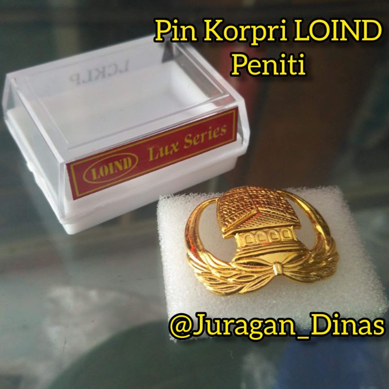 Pin Korpri Peniti Magnet Bangkok Standar ASN