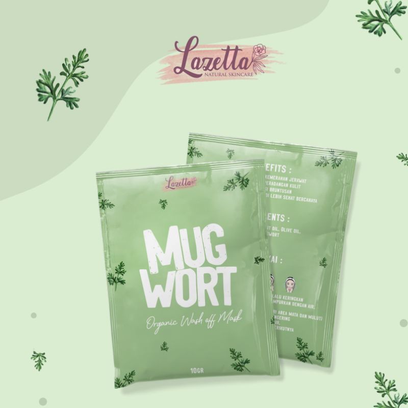 Masker Organik Mugwort, Masker Lafalova, Masker Huppies