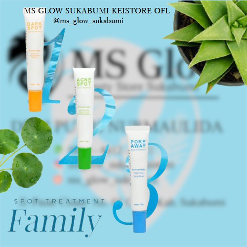 Dark spot MS Glow pore away MS Glow Acne Spot MS glow