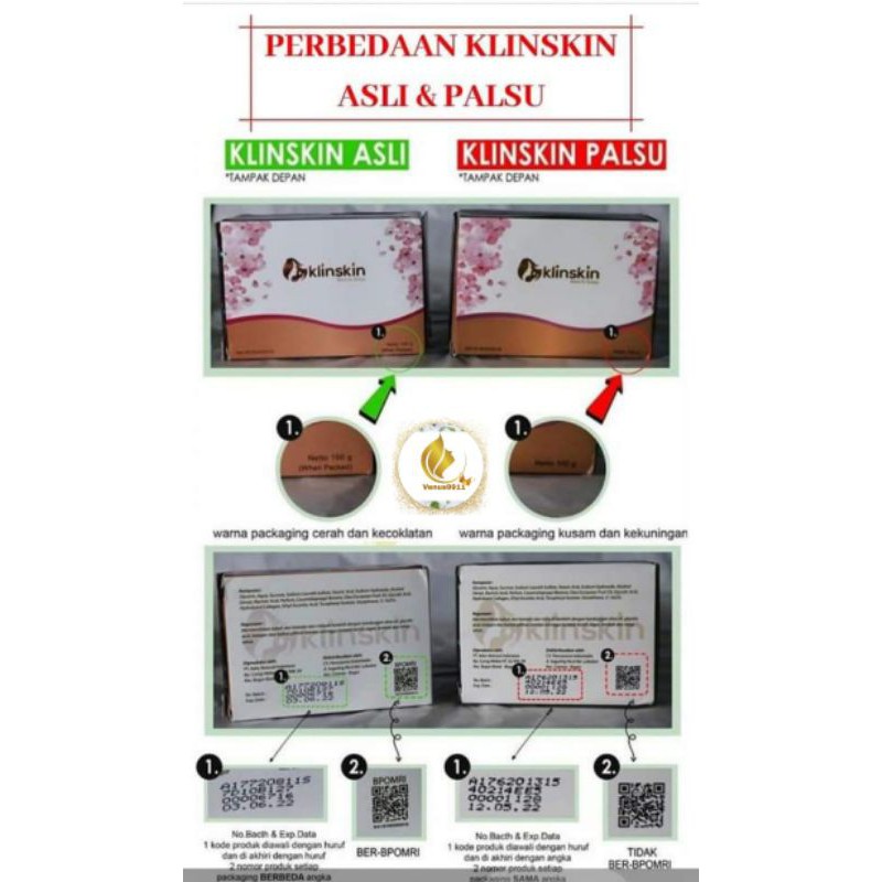 SABUN KLINSKIN / SABUN HANEA BPOM / SABUN PEMUTIH BPOM ORIGINAL 100%