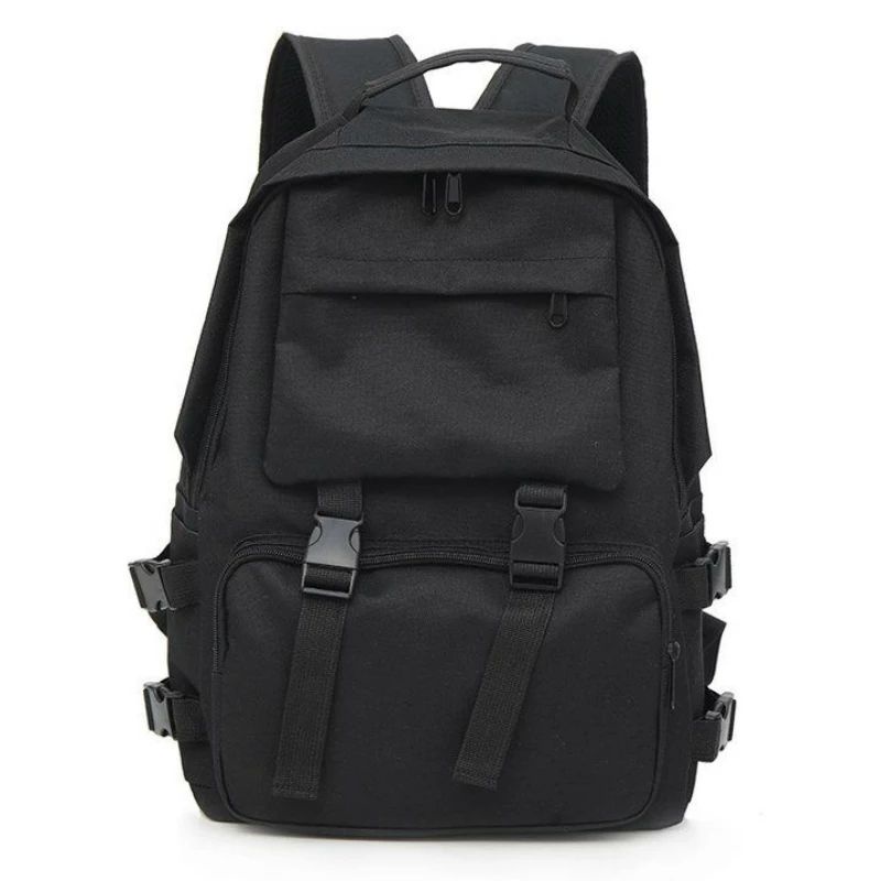 Ransel Wanita Fashion Ransel Laptop Pria Tahan Air Ransel Sekolah untuk Anak Perempuan Perempuan Tas Travel Anti Maling Hitam Polofelix Backpack