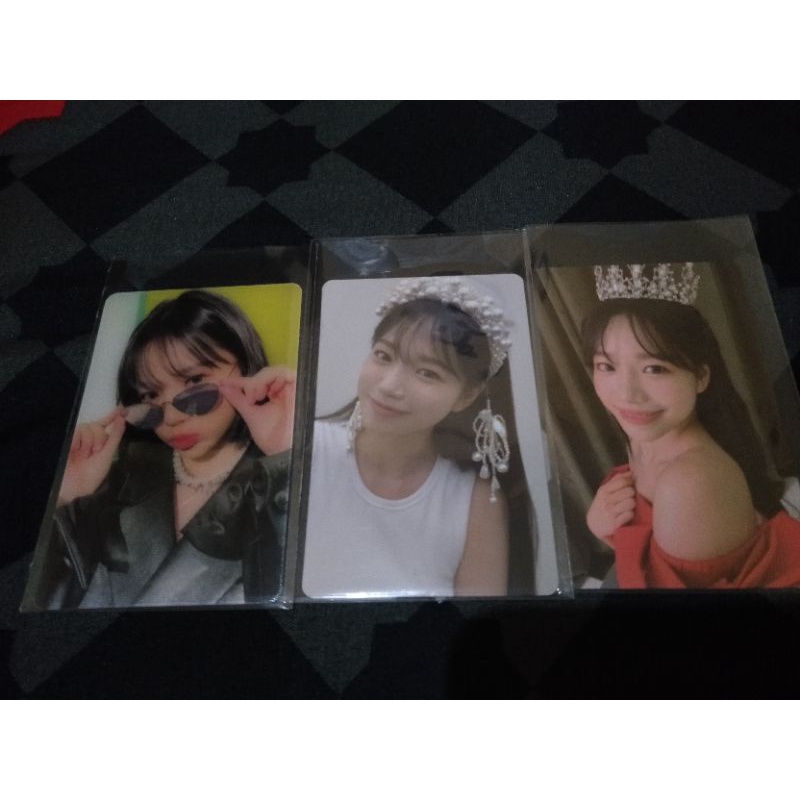 photocard pc album glassy Jo Yuri