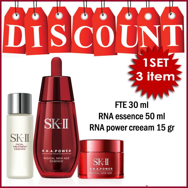 SKII/SK II/SK 2 Serum RNA essences 50 ml+fte 30 ml + rna power cream 15