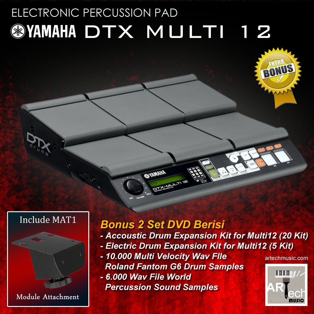 Yamaha DTX Multi 12 / Multi12 / DTXMulti 12 Drum Percussion Multi Pad