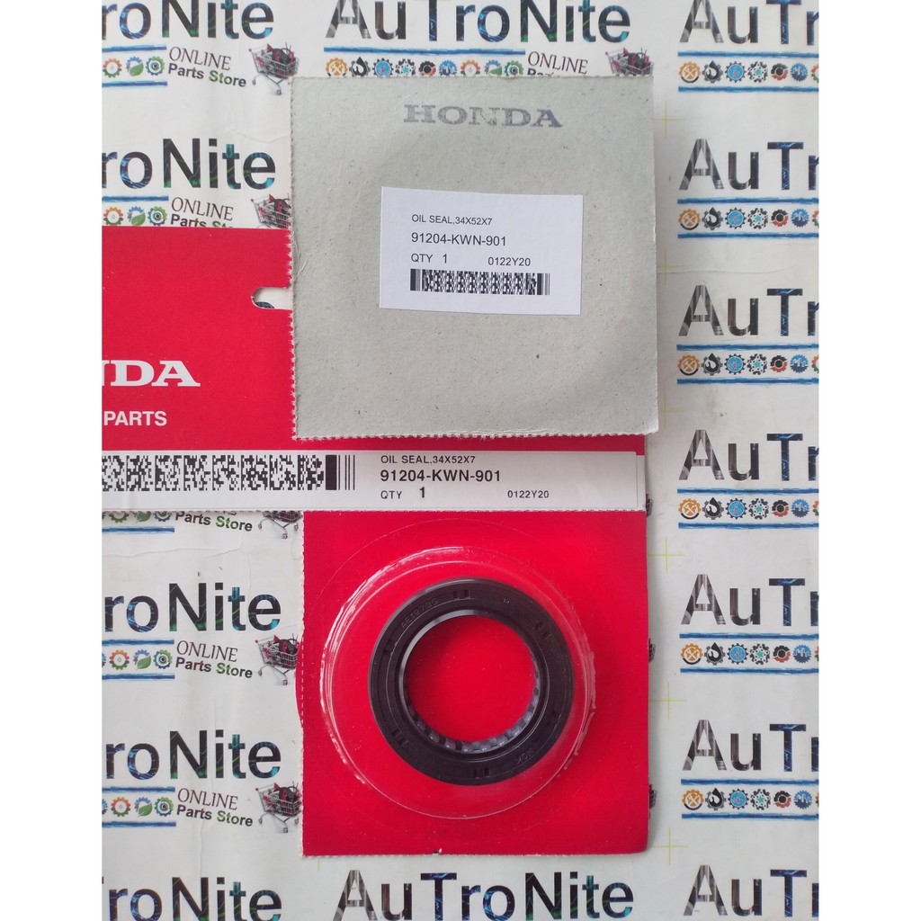 Oil Seal As Roda Belakang 34x52x7 91204-KWN-901 Original Honda Air Blade PCX SH Vario Giorno 125 ADV