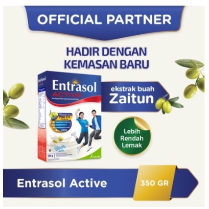 

ENTRASOL ACTIVE VANILA 360 GR