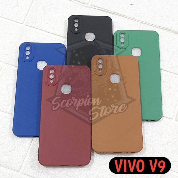 CASE VIVO V9 - SOFTCASE MACARON PRO CAMERA VIVO V9 PRO VIVO V9 - SS